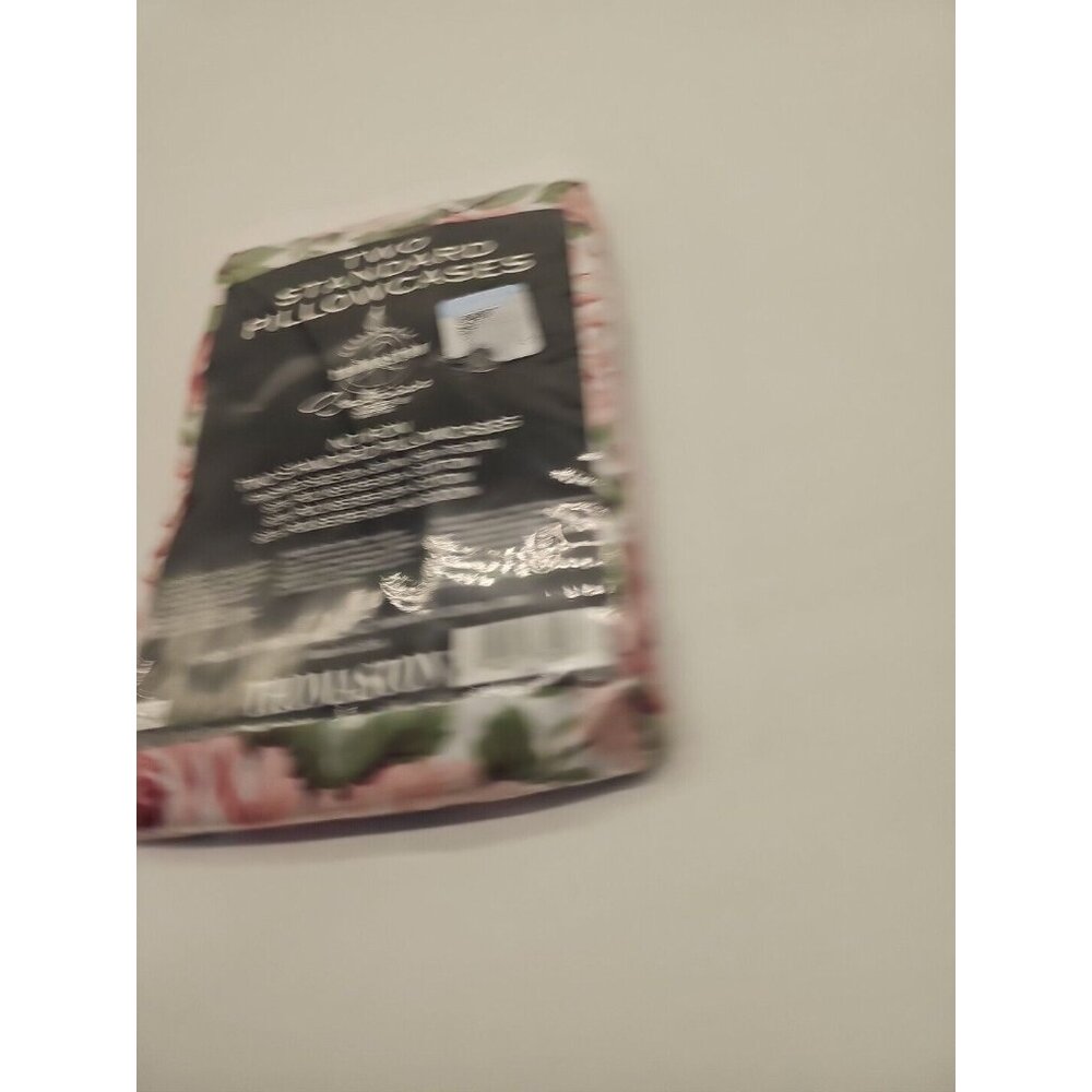 Vintage Thomaston Standard Pillow Cases Floral Spring Made in USA‎ NEW